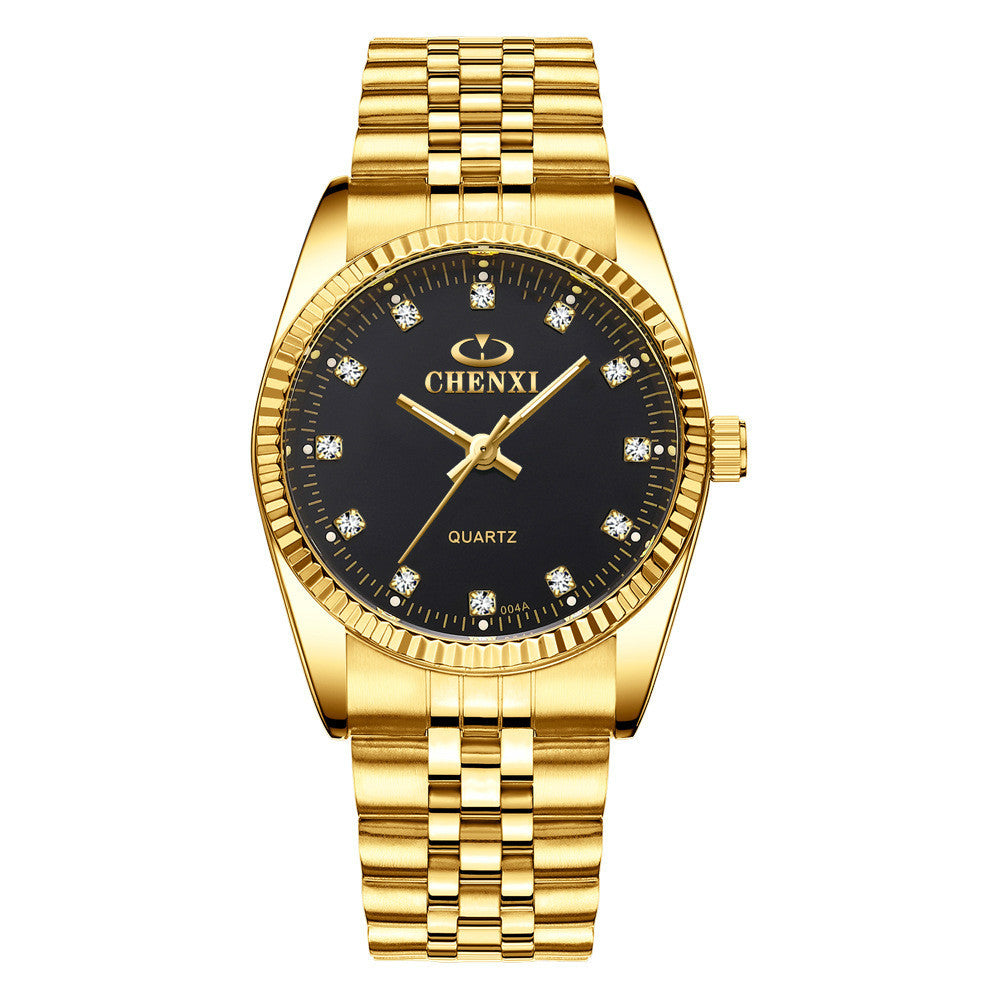 Golden couple watch men